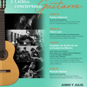 1° Ciclo de Conciertos de Guitarra 